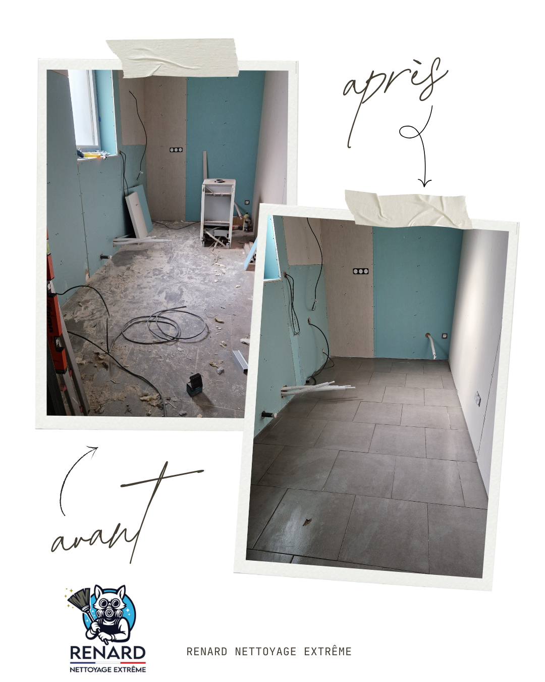 Nettoyage chantier Solesmes